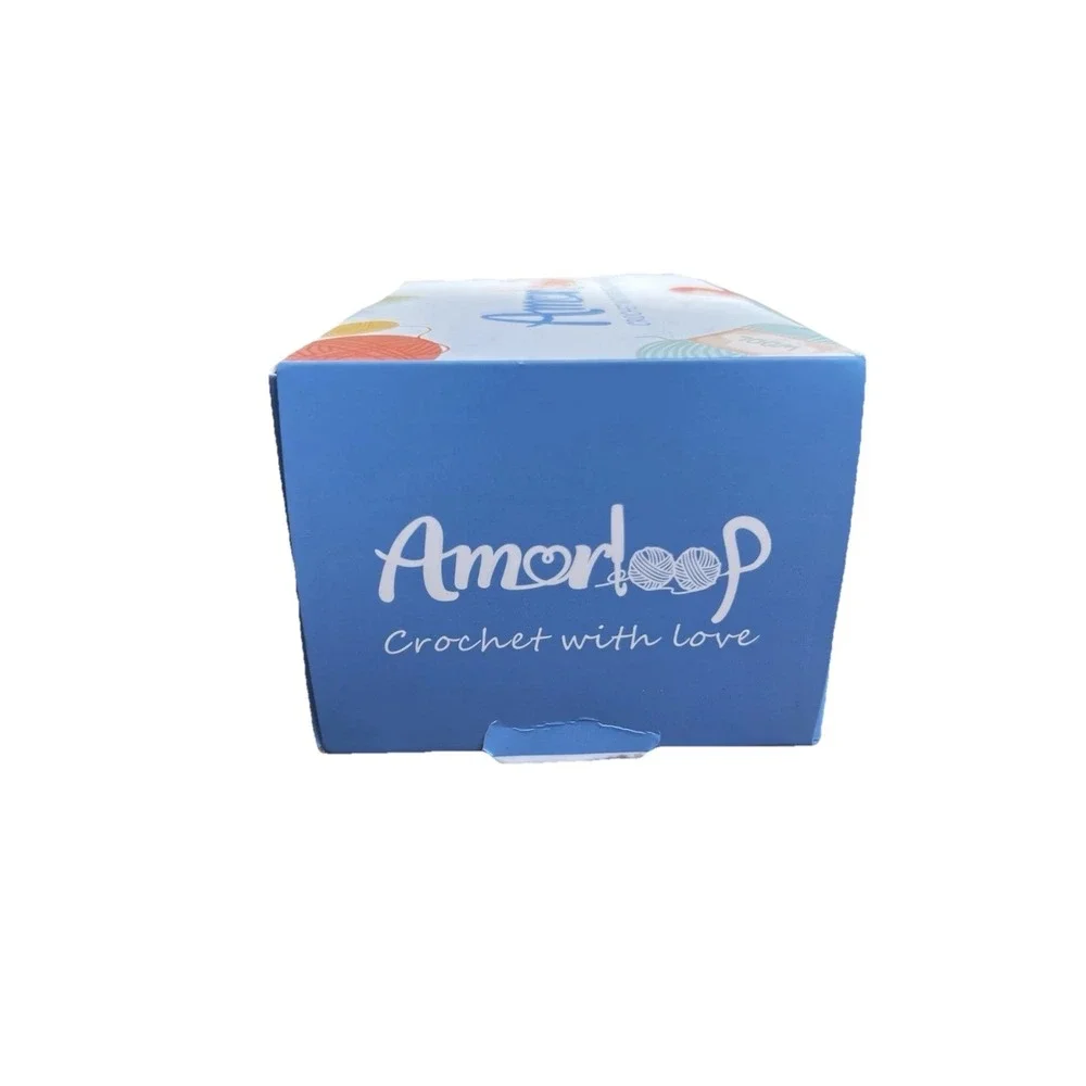 Amorloop Beginner Crochet Kit Highland Cow Amigurumi DIY Craft Set‎ NIB